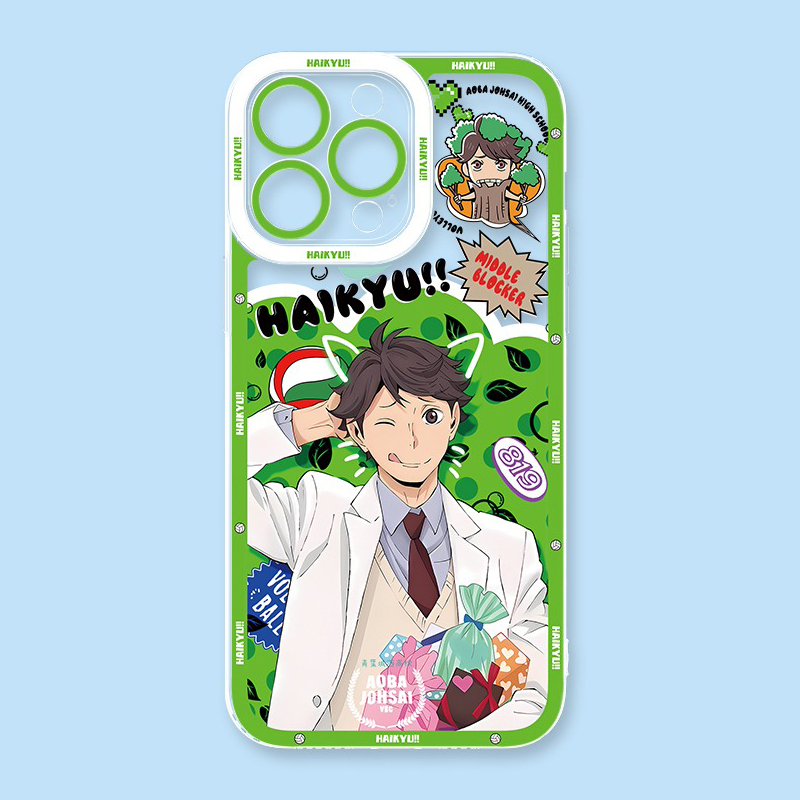 排球少年天使眼透明防摔軟殼