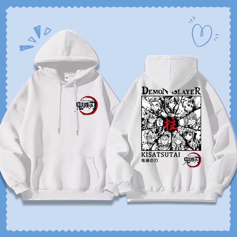 鬼滅之刃 聯名衛衣2025秋冬新款寬鬆連帽衛衣