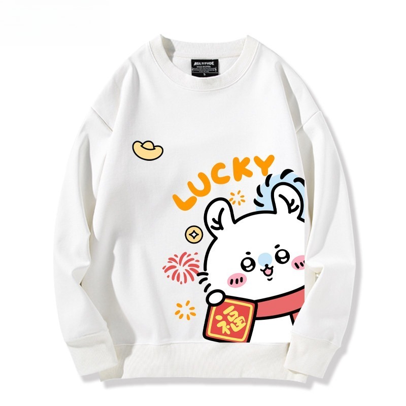 Chiikawa 聯名親子情侶裝 圓領長袖