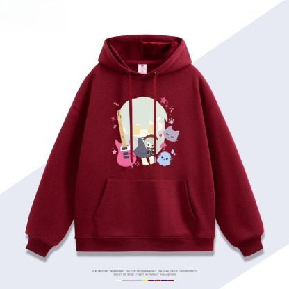 Ave Mujica若叶睦 聯名衛衣2026秋冬新款 親子情侶裝連帽衛衣