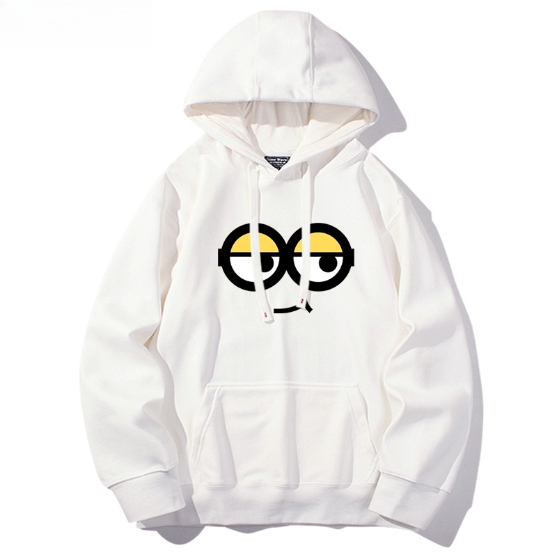 神偷奶爸小黃人新款 親子情侶男女連帽衛衣