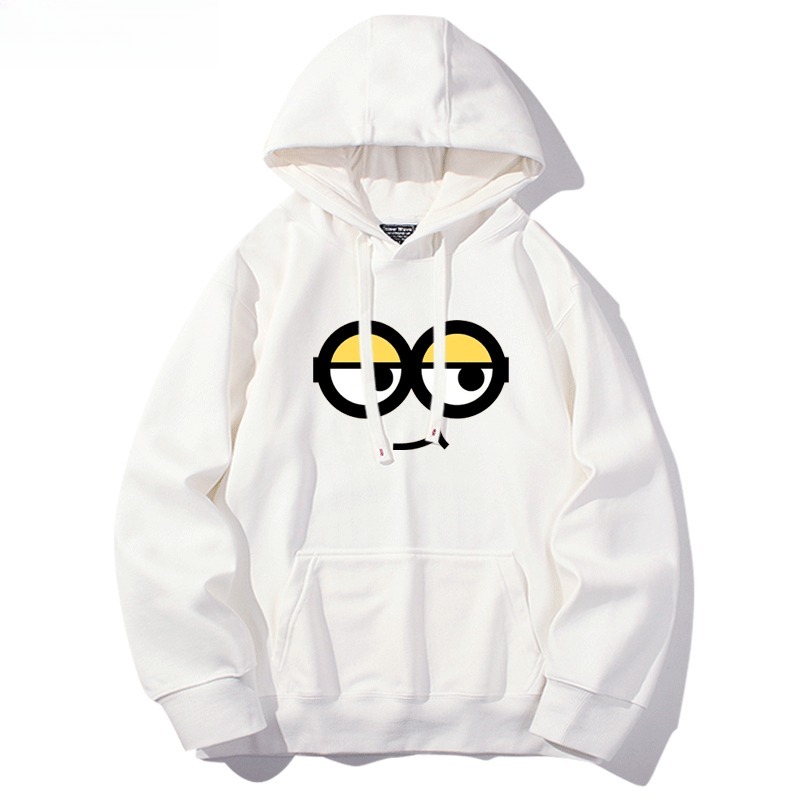 神偷奶爸小黃人新款 親子情侶男女連帽衛衣