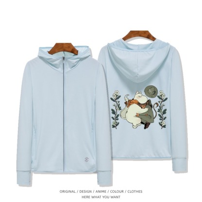 Moomin 嚕嚕米 夏季通勤冰絲速乾涼感防曬外套