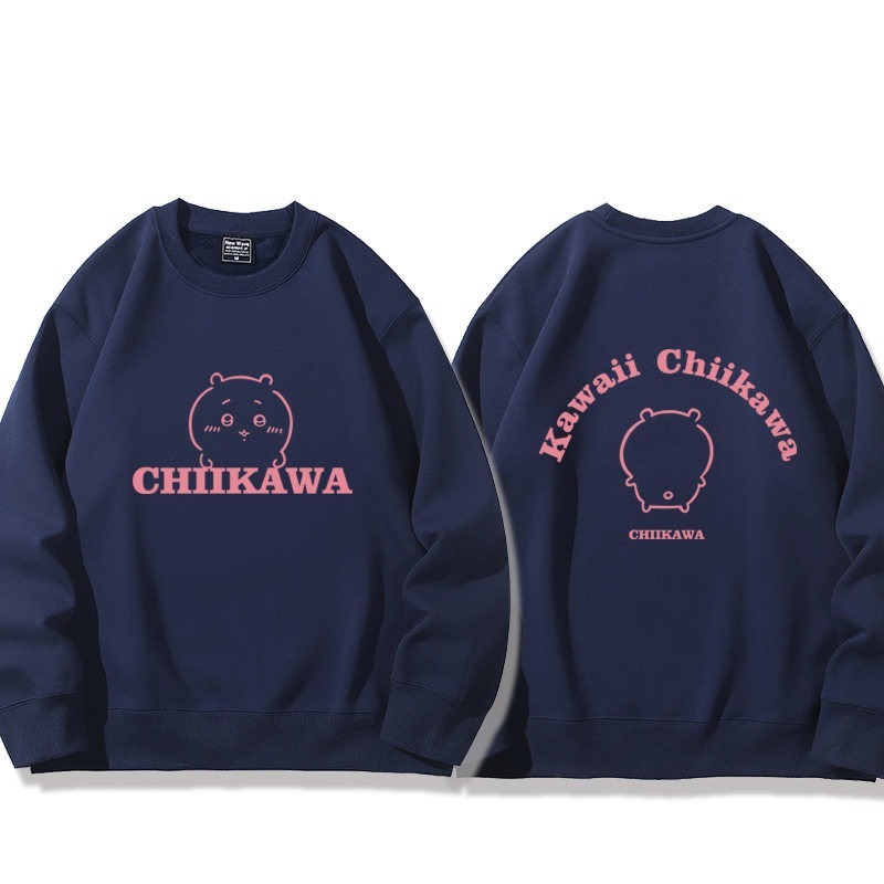 Chiikawa吉伊咔哇聯名親子情侶裝 圓領長袖