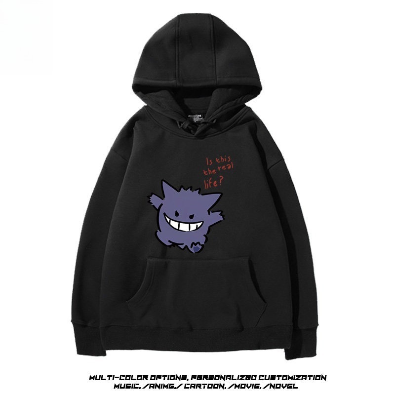 精靈寶可夢 聯名衛衣新款 親子情侶裝連帽衛衣