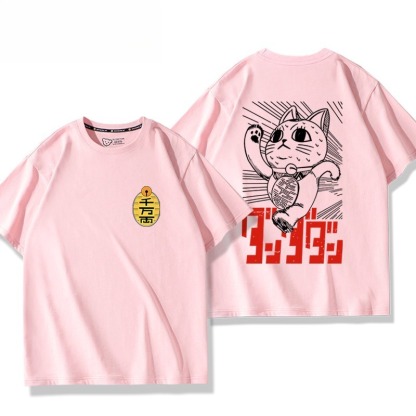 膽大黨 2026親子情侶男女同款 印花短袖T恤