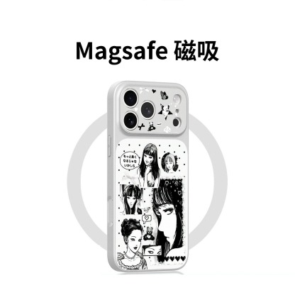 富江 磨砂AG玻璃手機殼｜MagSafe磁吸防摔保護套