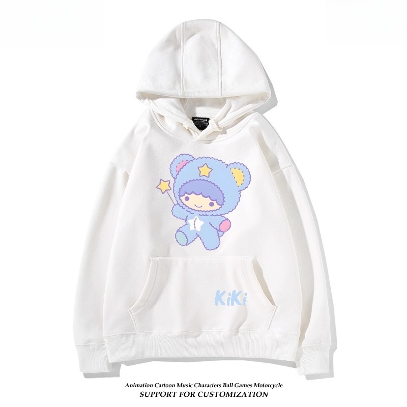 雙子星little twinstars新款 親子情侶男女連帽衛衣