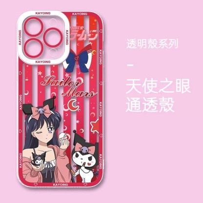 美少女戰士天使眼透明防摔軟殼