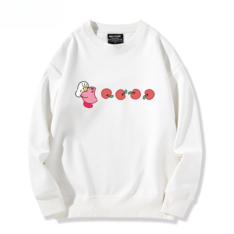 精靈寶可夢星之卡比 聯名親子情侶裝 圓領長袖