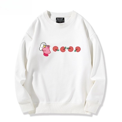 精靈寶可夢星之卡比 聯名親子情侶裝 圓領長袖