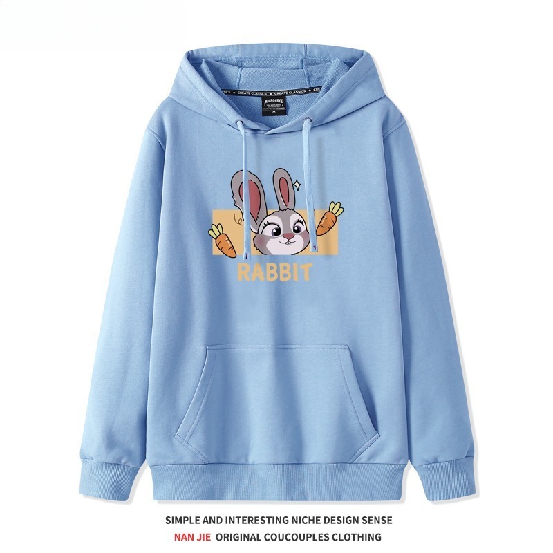 動物方城市新款 親子情侶男女連帽衛衣