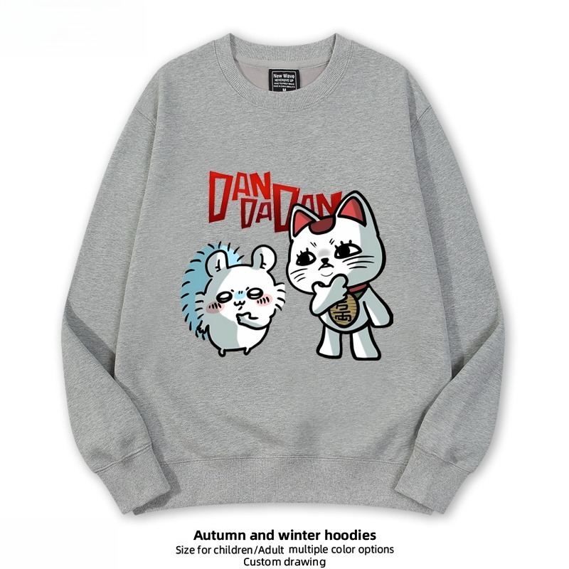 高速婆婆X小桃 聯名親子情侶裝 圓領長袖