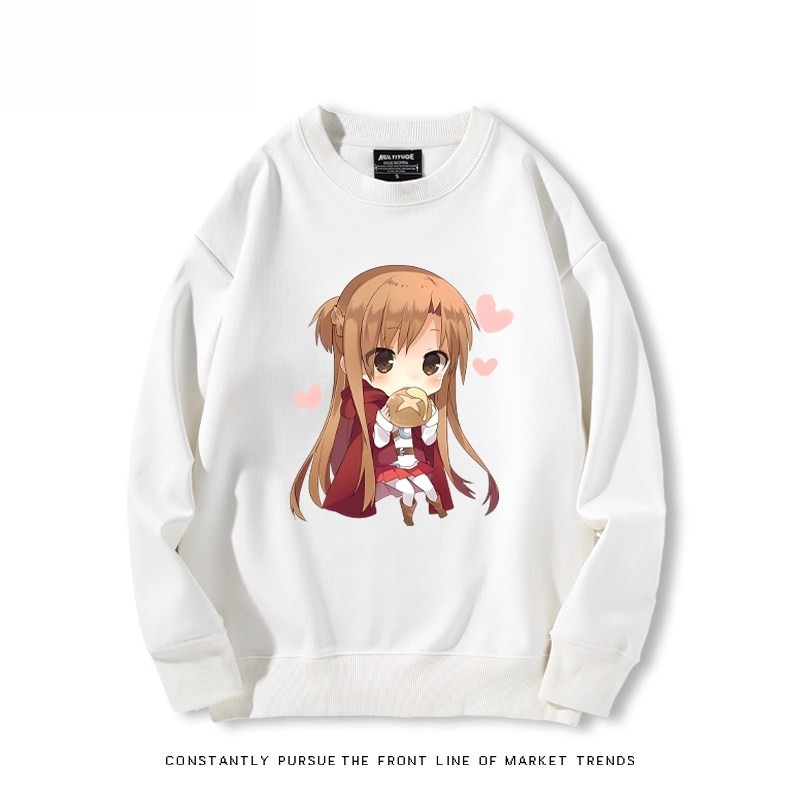 刀劍神域 聯名親子情侶裝 圓領長袖