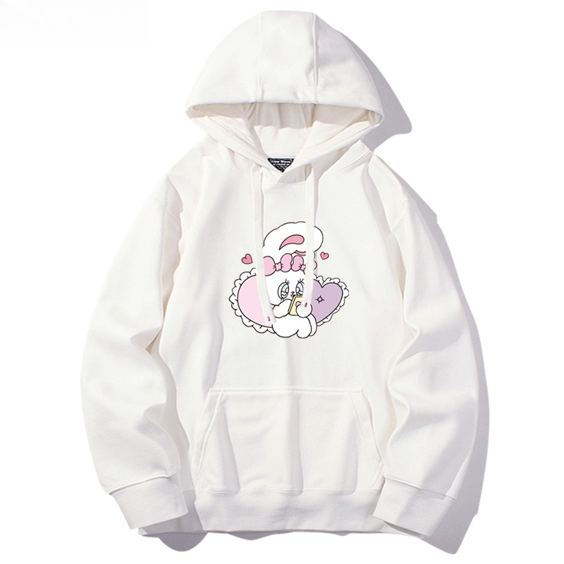 艾丝樂小兔 親子情侶男女連帽衛衣