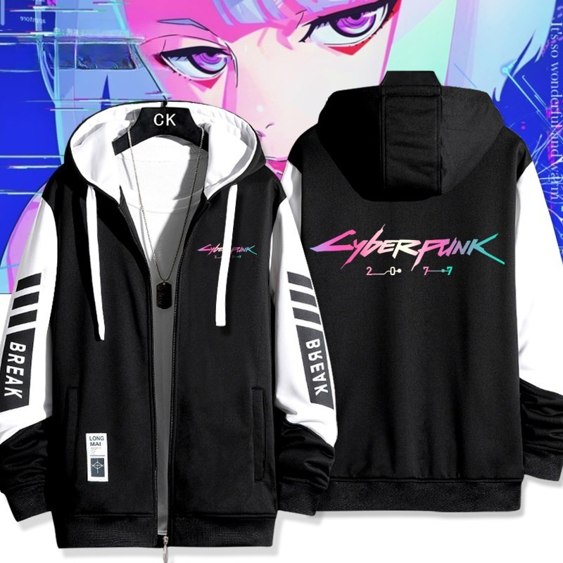 電馭叛客 手繪連帽衫 春秋舒適外套