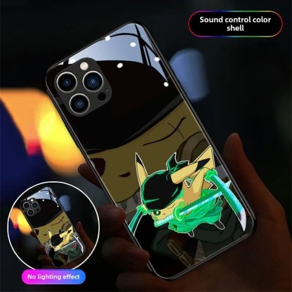 [英文]航海王來電閃智能發光手機殼