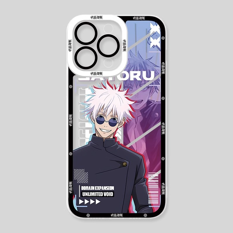 蘋果 系列咒術迴戰天使眼透明防摔軟殼