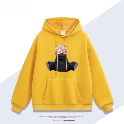 徹夜之歌七草薺 親子情侶男女連帽衛衣