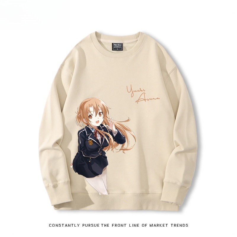 刀劍神域 聯名親子情侶裝 圓領長袖