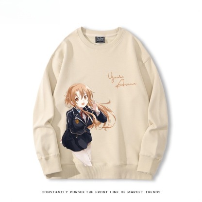 刀劍神域 聯名親子情侶裝 圓領長袖