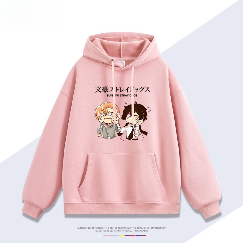 文豪野犬新款 親子情侶男女連帽衛衣