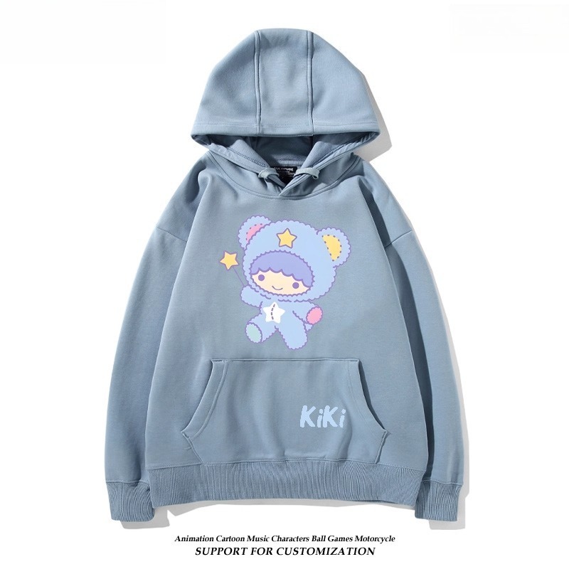 雙子星little twinstars新款 親子情侶男女連帽衛衣