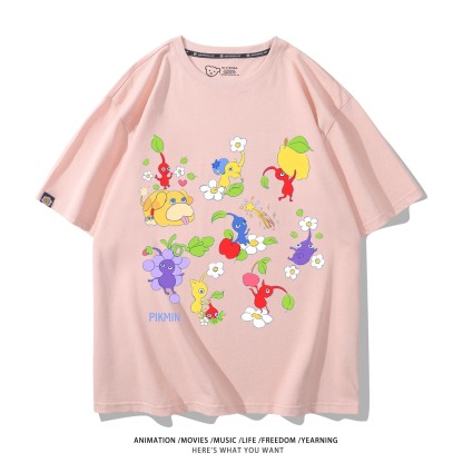 皮克敏PIKMIN4 印花短袖T恤