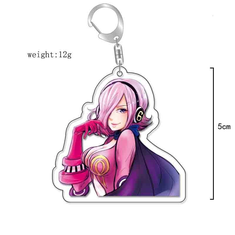 航海王草帽路飛索隆喬巴羅賓亞力克鑰匙扣掛飾【單買三件起送】