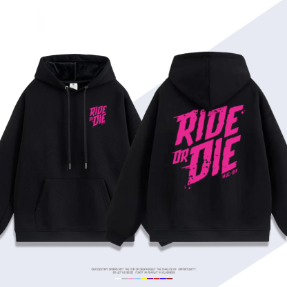 PMuc-Off土坡ride or die速降騎行服 衛衣2025秋冬新款親子情侶裝連帽衛衣