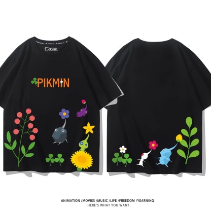 皮克敏PIKMIN4 印花短袖T恤