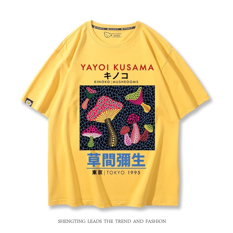 草間彌生 Yayoi Kusama周邊 印花短袖T恤