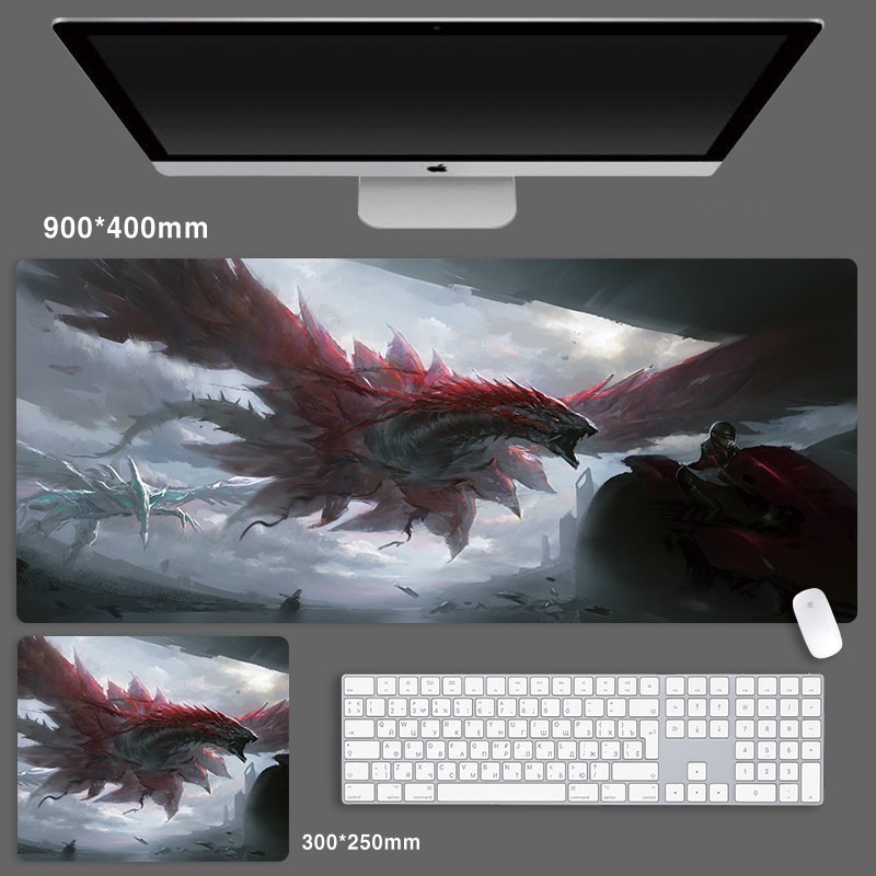 游戲王主題桌墊 布質滑鼠墊
