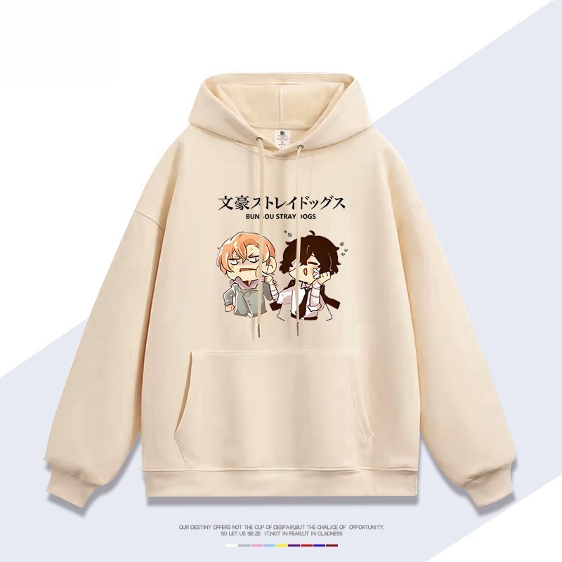 文豪野犬新款 親子情侶男女連帽衛衣