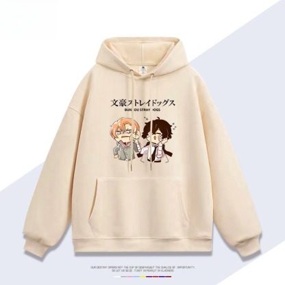 文豪野犬新款 親子情侶男女連帽衛衣