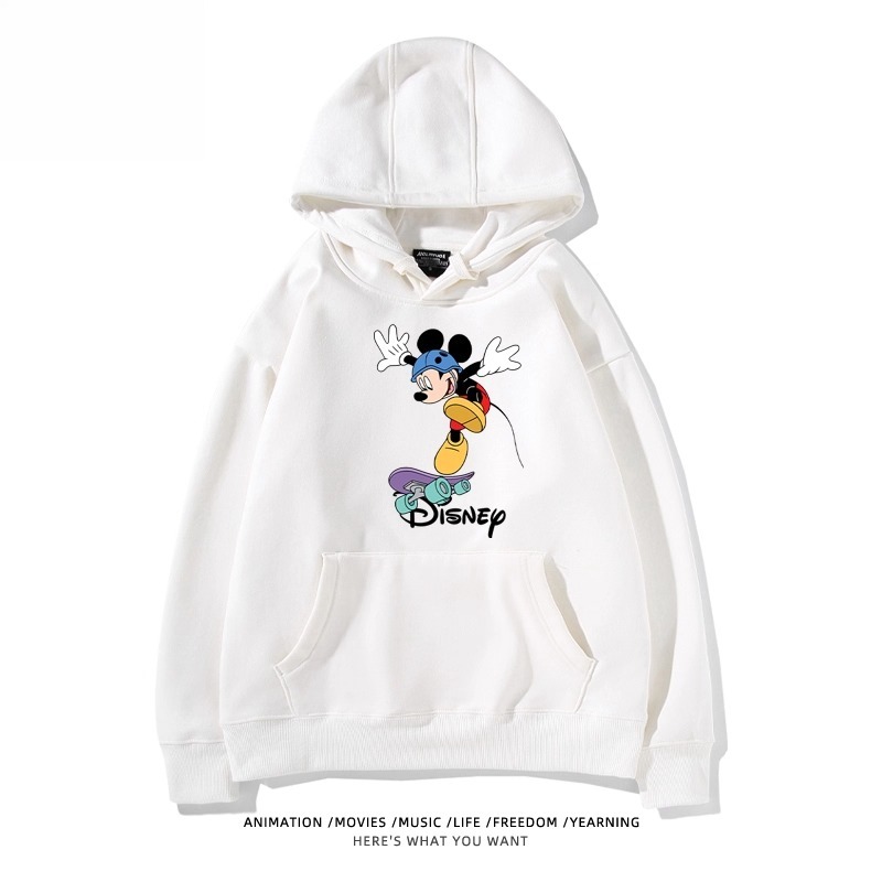 米老鼠米奇米妮 聯名衛衣2025秋冬新款親子情侶裝連帽衛衣