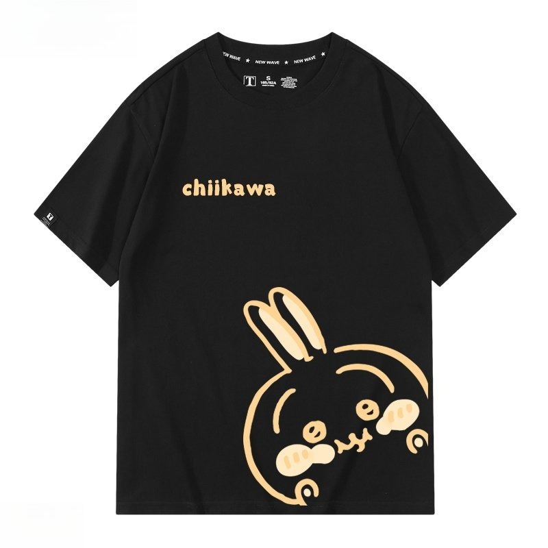 Chiikawa 2026親子情侶男女同款 印花短袖T恤