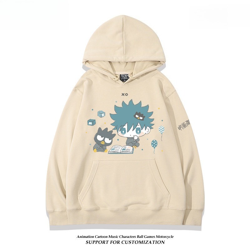 咒術迴戰 聯名衛衣2026秋冬新款親子情侶裝連帽衛衣