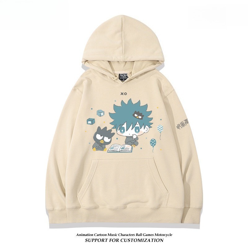 咒術迴戰 聯名衛衣2026秋冬新款親子情侶裝連帽衛衣