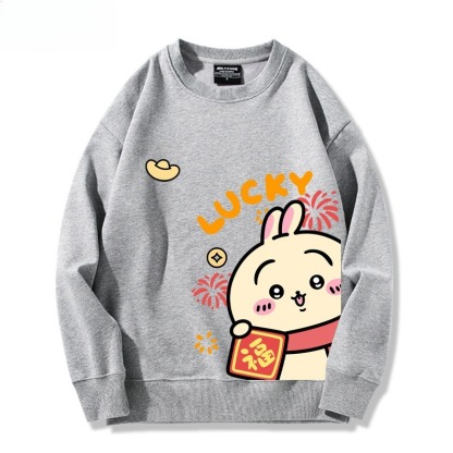 Chiikawa 聯名親子情侶裝 圓領長袖