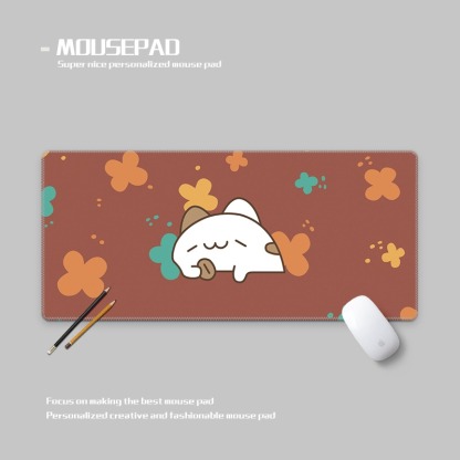 貓貓蟲 主題桌墊 布質滑鼠墊