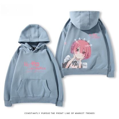 從零開始的異世界 親子情侶男女連帽衛衣