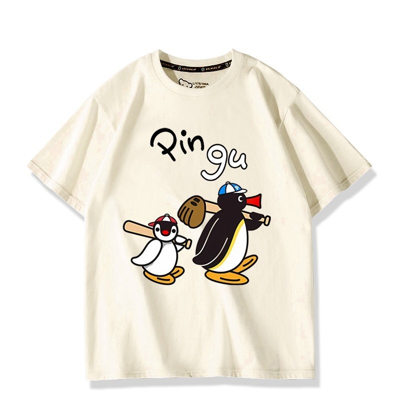Pingu企鵝家族周邊 印花短袖T恤