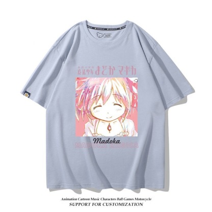 魔法少女小圓周邊 印花短袖T恤
