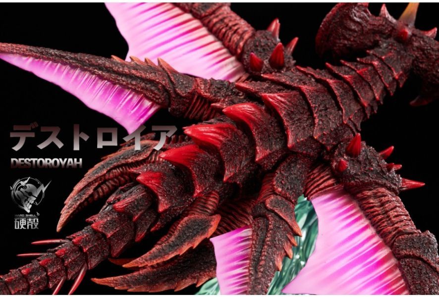 【預購】硬殻Hardcore Studio 戴斯特洛伊亞飛行體&哥斯拉2000千禧戰龍