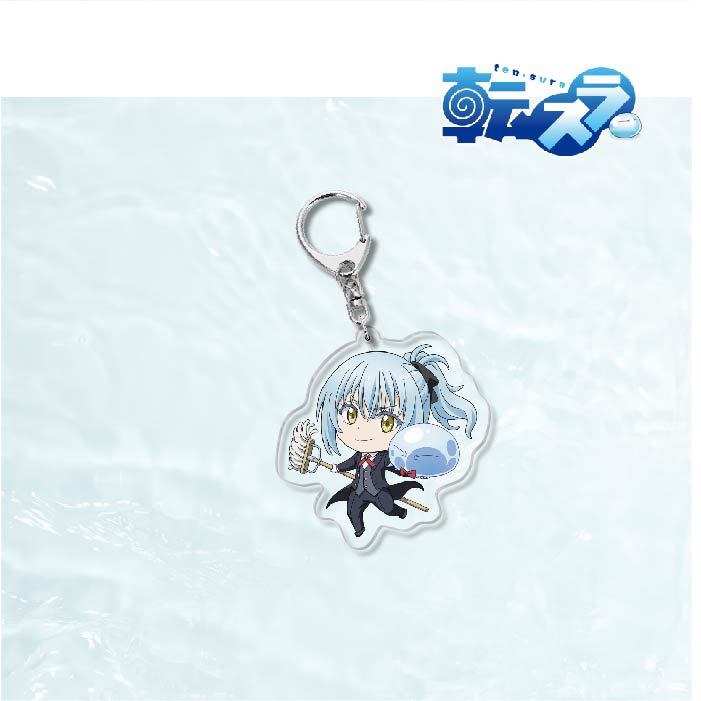 關於我轉生成爲史萊姆那件事萌王利姆露朱菜紫苑靜米莉姆鑰匙扣掛飾【單買三件起送】