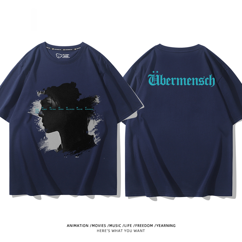 GD權志龍 2025新款親子情侶男女同款 T恤