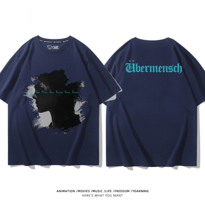 GD權志龍 2025新款親子情侶男女同款 T恤