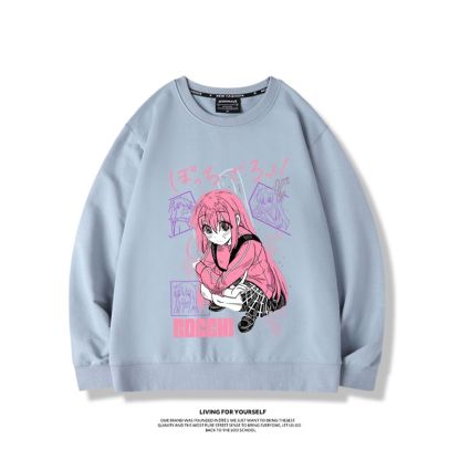 孤獨搖滾2023親子情侶裝 圓領長袖