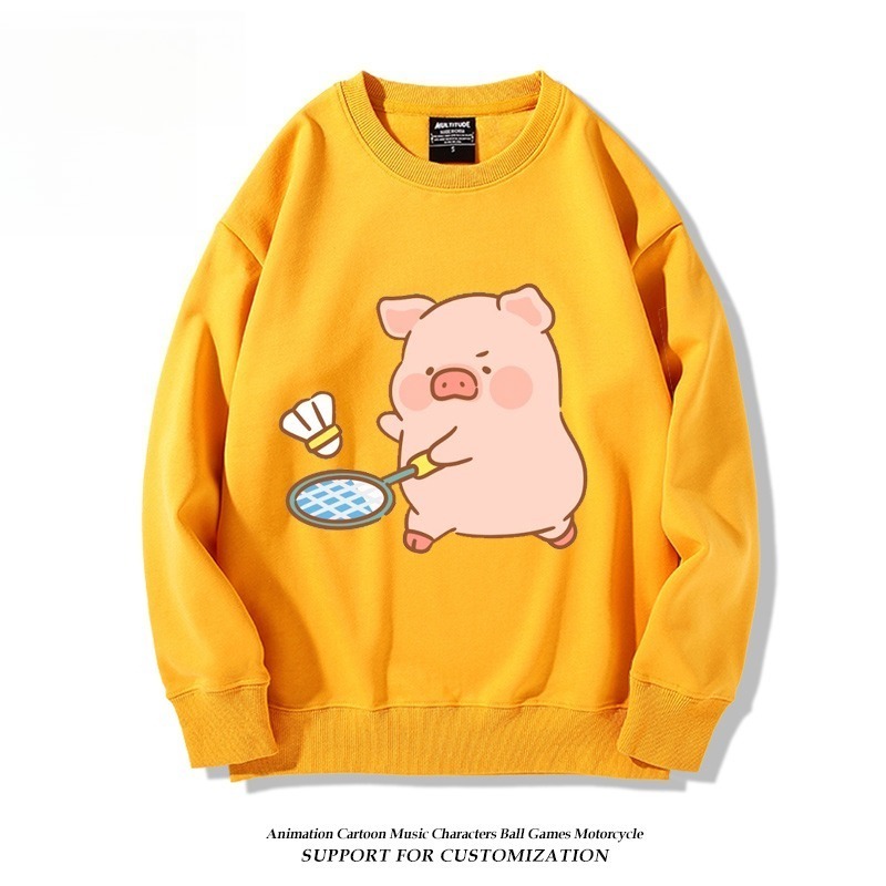 LuLu豬 聯名親子情侶裝 圓領長袖